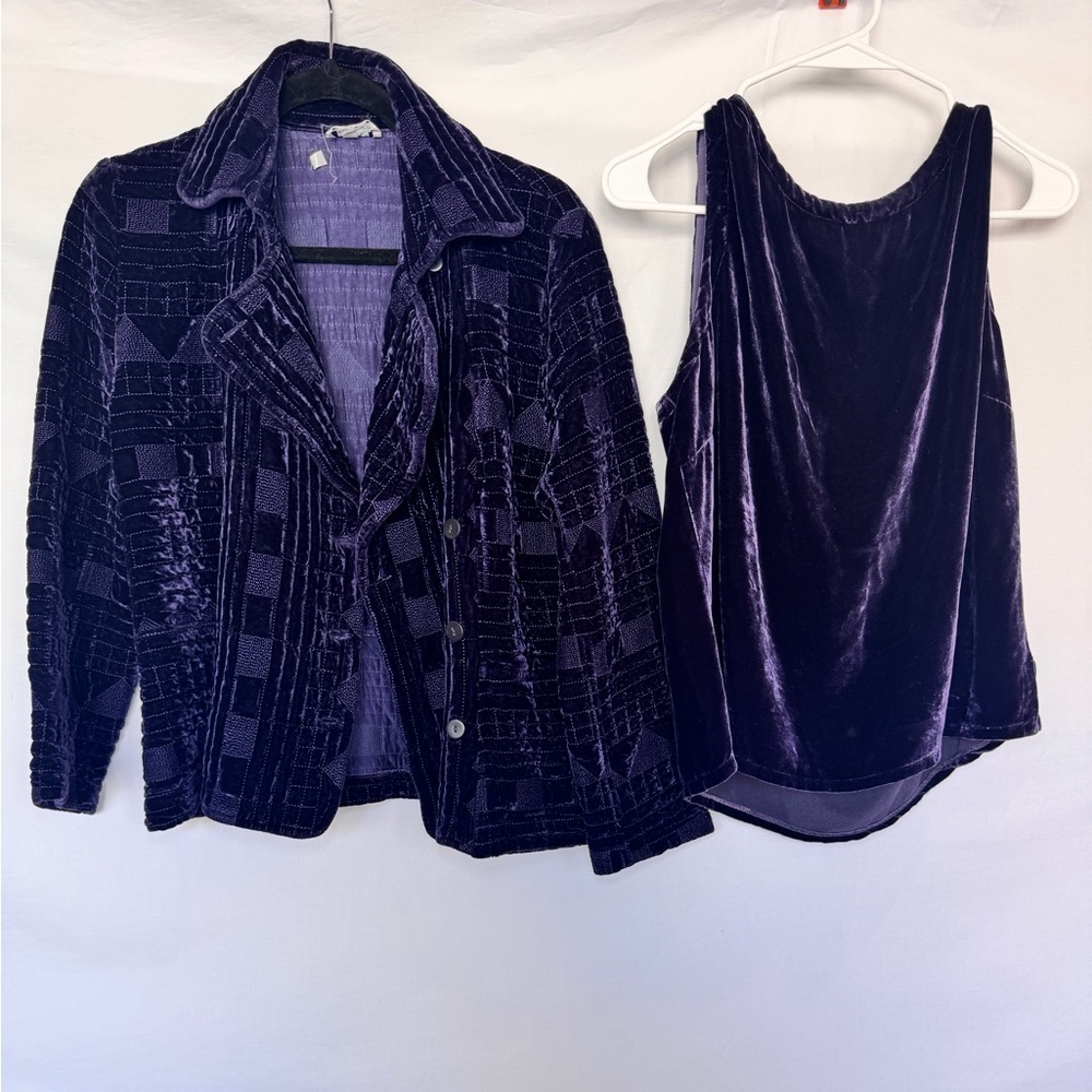 Ghost Vintage Velvet Set Deep Purple